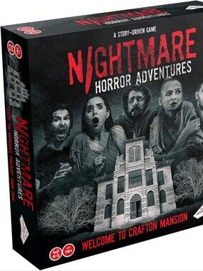 Nightmare Horror Adventures | Murder Mystery Board Game For Adults And Teenagers
